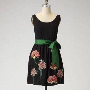 Anthropologie Floreat Cranesbill Dress